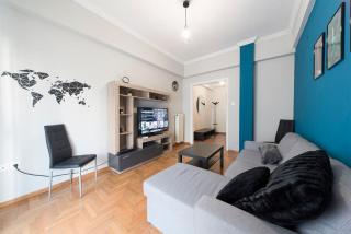 Central apartment 3' to Metaksourgio metro station - Atene - 0