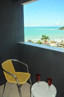 Natal Plaza, Apto de charme com vista mar de 2 quartos, 2 banheiros e Garagem - 3