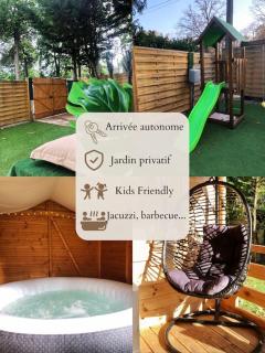 Le Chalet avec jacuzzi privatif - Nargis - 8
