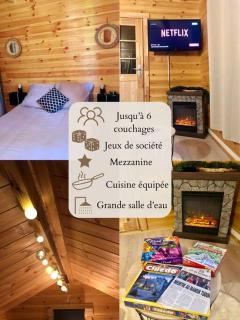 Le Chalet avec jacuzzi privatif - Nargis - 6