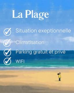 La Plage, clim et wifi - 1