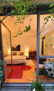 Une chambre à Paris 20eme avec un petit jardin - París - 8