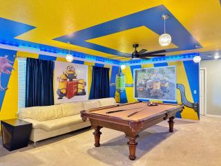 Thematic House with Pool SPA Game Room in Resort - 4