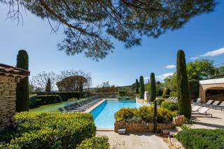 Lou Karo - Piscine partagée - Parking privé - Gordes - 0