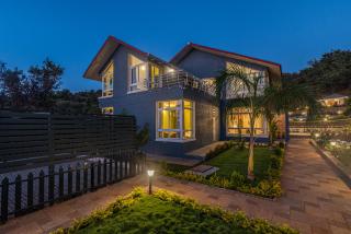 SaffronStays Caramelo - a private heated swimming pool villa with Jacuzzi nestled amidst beautiful landscaping and gardens in Lavasa - 1