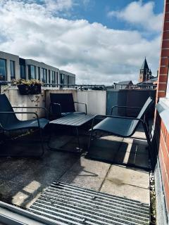 FeWo Stadtblick - im Stadtzentrum mit Terrasse - Nordhorn - 5