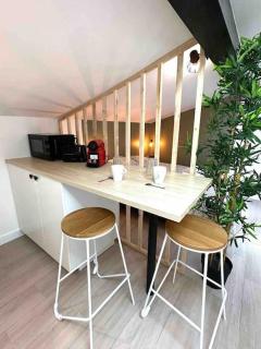 "Le Bamboo"Studio Charpennes Climatisé Prox Gare Métro Tram - Villeurbanne - 8