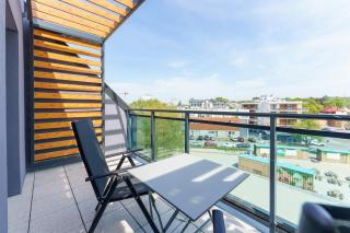 Bel Mare Międzyzdroje Apartment with Balcony by Noclegi Renters - Międzyzdroje - 9