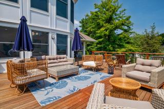 Coastal Compound Tennis Beach Firepit - York - 1