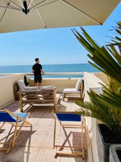 Résidence la Corniche appartement rénové de 66m2 pleine vue mer! - Sète - 9