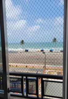 Apartamento pé na areia de frente para o mar - Mongaguá - 0