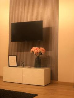 Superbe Appartement tout équipé, Le nid d'Eva à Metz Gare, Parking privé, Balcon, F2, 50m2, 3p - 5