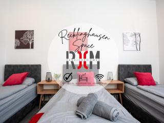 Serviceroom24 - Space in Recklinghausen Hoch WLAN - Smart-TV - 24-7 Check-in und Küche - 0