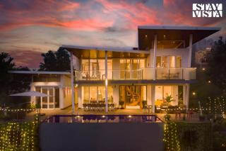 StayVista's Del Lago Farms - Lakeview Villa with Infinity Pool, Projector & Indoor-Outdoor Games - Nashik - 9