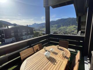 Studio + Alcôve 4 Couchages, Balcon, Parking, Skis - Proche Rochebrune, Megève - FR-1-597-168 - 9