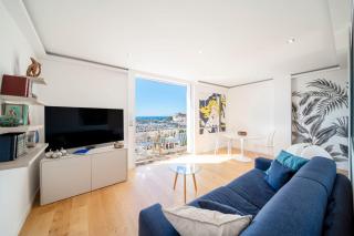 REF 1926 - Cannes Center - Sea view apartment for rent - 6