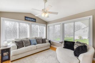 Rock Island Home with Private Yard and Fire Pit Table! - Rock Island - 1
