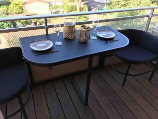 Appartement contemporain, balcon avec aperçu mer - Sainte-Maxime - 1