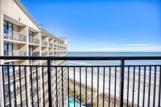 Oceanfront Balcony - Kitchen - Resort Pools and Hot Tubs - Myrtle Beach - 3