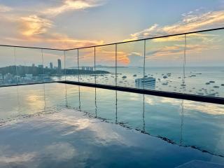 EDGE Cozy Vacation Condo infinite SKY Pool - Pattaya - 8