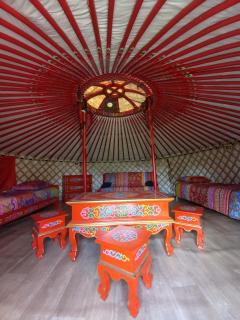 Hébergement insolite Yourte traditionnelle mongole - - 5