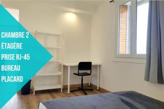 Chaleureux T3 (Proche rempart) - 2 Chambres - WIFI - Avignone - 3