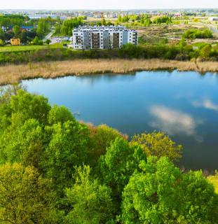 Lake Apart - 50 m2 luksusu nad jeziorem, parking, winda, widok, Netflix - 7