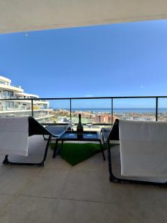 Fantástico apartamento con vistas al mar - Mijas - 0