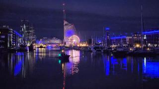 Gemütl Wohnung mit Blick auf den Hafen - Bremerhaven - 6