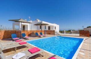 Villa Cleopatra with Private Pool,tennis and soccer field - Koskinou - 8