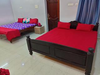 VJ VILLA DOUBLE COT BIG Room - Pondicherry - 7
