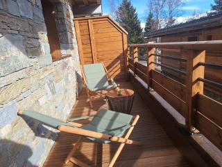 Appartement neuf avec terrasse plein sud - 6 personnes - Saint-Sorlin-dʼArves - 6