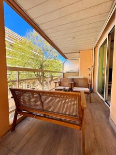 Villa D'Este - Apt 4 prs - clim - 300m plage - piscine-parking en option - Juan-les-Pins - 3
