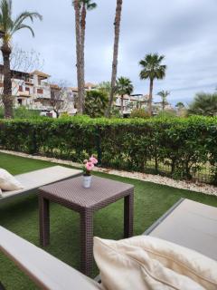 Precioso Bajo en Jardines de Nuevo Vera muy cerca de la piscina comunitaria y de la salida a la playa! - Vera - 8