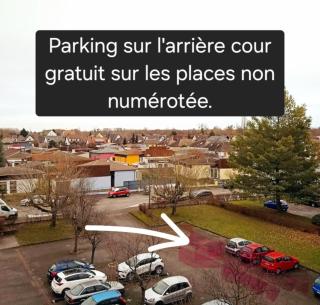 Logement dans résidence - à 10 km du centre ville et à 5 minute du parlement européen avec parking gratuit - Hoenheim - 1