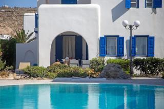 Mykonian Style w Shared Pool Houses 8 & 9 - Ornos - 0