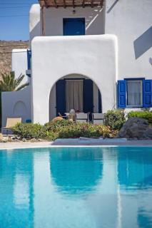 Mykonian Style w Shared Pool Houses 8 & 9 - Ornos - 7