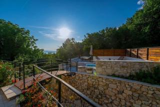 Dalmatinische Steinvilla mit Pool und Meerblick - Tučepi - 5