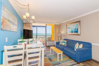 Oceanfront 1 Bedroom Suite with Beautiful Décor and Accents Caravelle Resort 1039 Sleeps 6 Guests - Myrtle Beach - 9