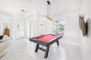 Waterfront home with pool table, heated pool and dock - 4
