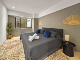 23Gh3 2BR 2BATHS PRIVATE PATIO - PRIME ROMA NORTE - Città del Messico - 2