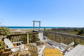 Oceanfront Gem with Rooftop Deck Steps to Sand - Surf City - 9