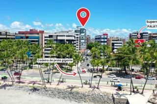 Smart Stay 1103 na praia de Ponta Verde - Piscina - Academia - Ar na Sala - Coworking - A 200m da praia - Maceió - 8