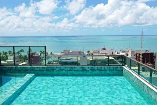Smart Stay 1103 na praia de Ponta Verde - Piscina - Academia - Ar na Sala - Coworking - A 200m da praia - Maceió - 4