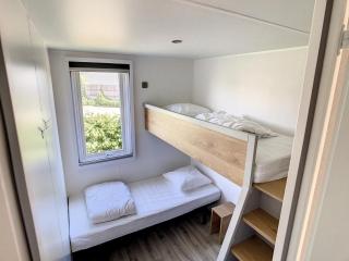 Mobil-home 35m², 3 chambres, terrasse couverte, piscine chauffée, à 200m de la plage, Jullouville - FR-1-361A-6 - Jullouville-les-Pins - 5