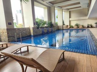 Cosy KL Tower with Parkview Balcony, Pool, Gym, Sauna Near Greenbelt 100MBPS - Manila - 6