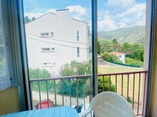 Studio cosy avec balcon, parking privé, proche thermes et centre ville, à Amélie-les-Bains - FR-1-703-177 - 0