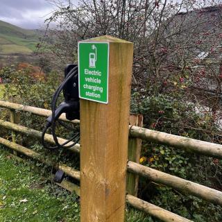 Dog Friendly Cowshed, Geufron Farm near Tywyn - 7