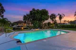 Gulf Access, Dock, Fish Station, Kayaks, Heated Pool - Villa Palm Tree Paradise - Roelens - 7