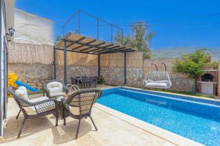 Doğa İçinde Havuzlu Lüks Villa Maya - Kaş - 9